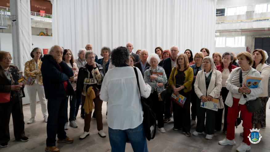 Vivencias Seniores visitam exposicao Ricochete