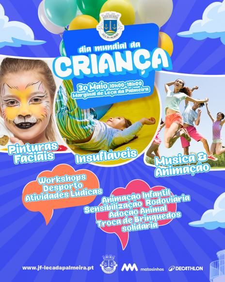 Dia Mundial da Crianca anima a Marginal de Leca da Palmeira