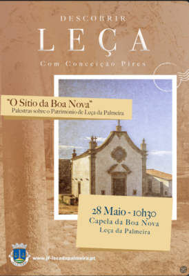 "Descobrir le&ccedil;a" c/ Concei&ccedil;&atilde;o Pires - O S&iacute;tio da Boa Nova