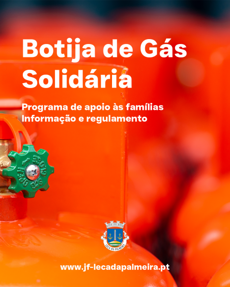 Botija de G&aacute;s Solid&aacute;ria - Programa de apoio &agrave;s familias