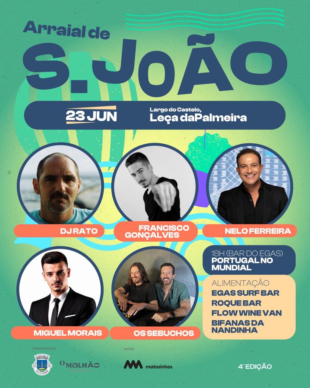 Arraial de S&atilde;o Jo&atilde;o no Largo do Castelo 2026